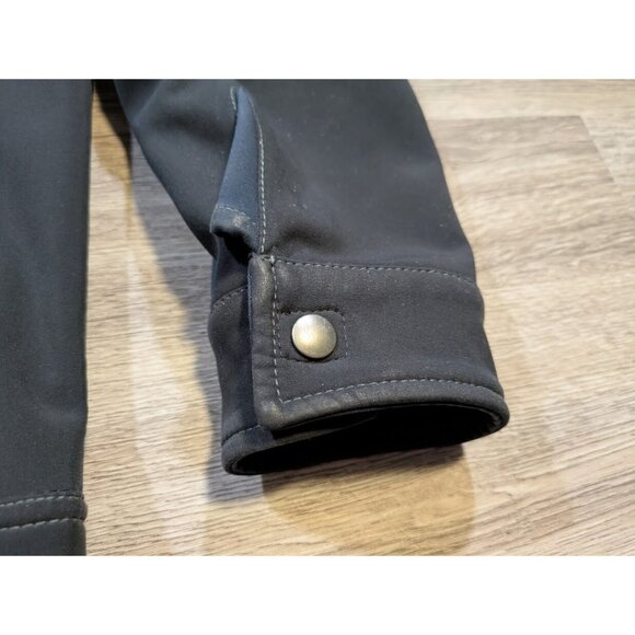 Kuhl Men's L Impakt Jacket Black Blue Full Zip Softshell Water Wind Resistant - Picture 7 of 12